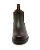 Muster Elastic Sided Non-Safety Boot - Mahogany