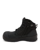 Lynx Zip Side Safety Boot - Black