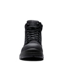 Lynx Zip Side Safety Boot - Black