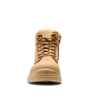 Lynx Zip Side Safety Boot - Wheat