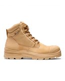 Lynx Zip Side Safety Boot - Wheat