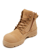 Lynx Zip Side Safety Boot - Wheat