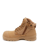 Lynx Zip Side Safety Boot - Wheat