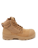 Lynx Zip Side Safety Boot - Wheat