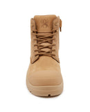 Lynx Zip Side Safety Boot - Wheat