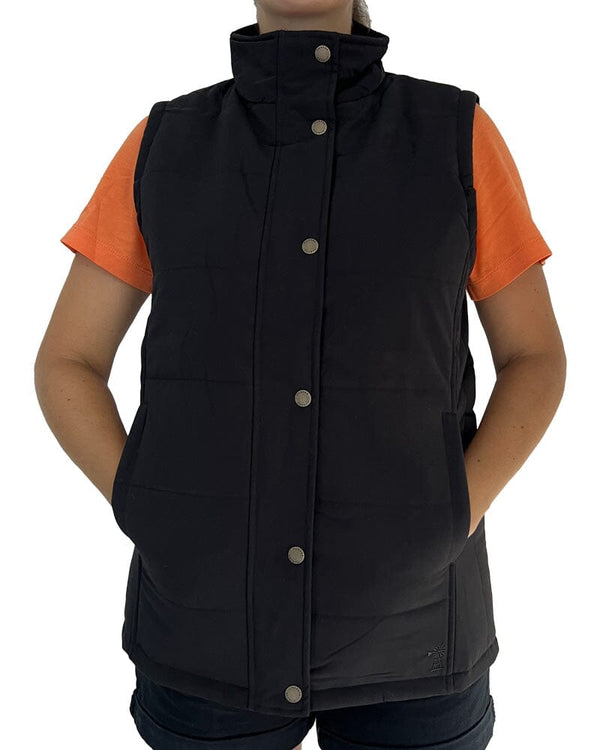 Womens Classic Fit Vest - Black