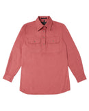 Ladies Closed Front Shirt LS - Canyon