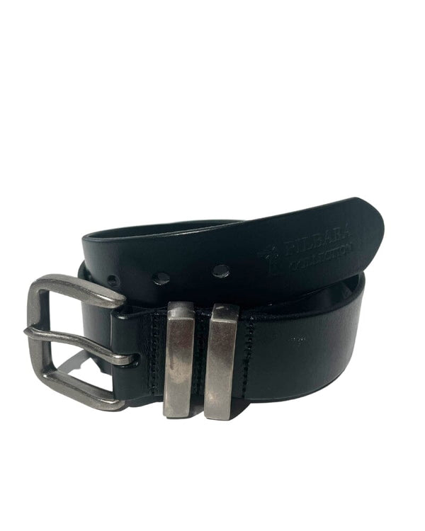 Pilbara Leather Belt - Black