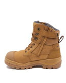 Rotoflex 8060 High Zip Side Safety Boot - Wheat