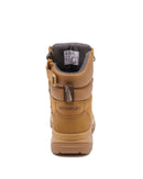 Rotoflex 8060 High Zip Side Safety Boot - Wheat