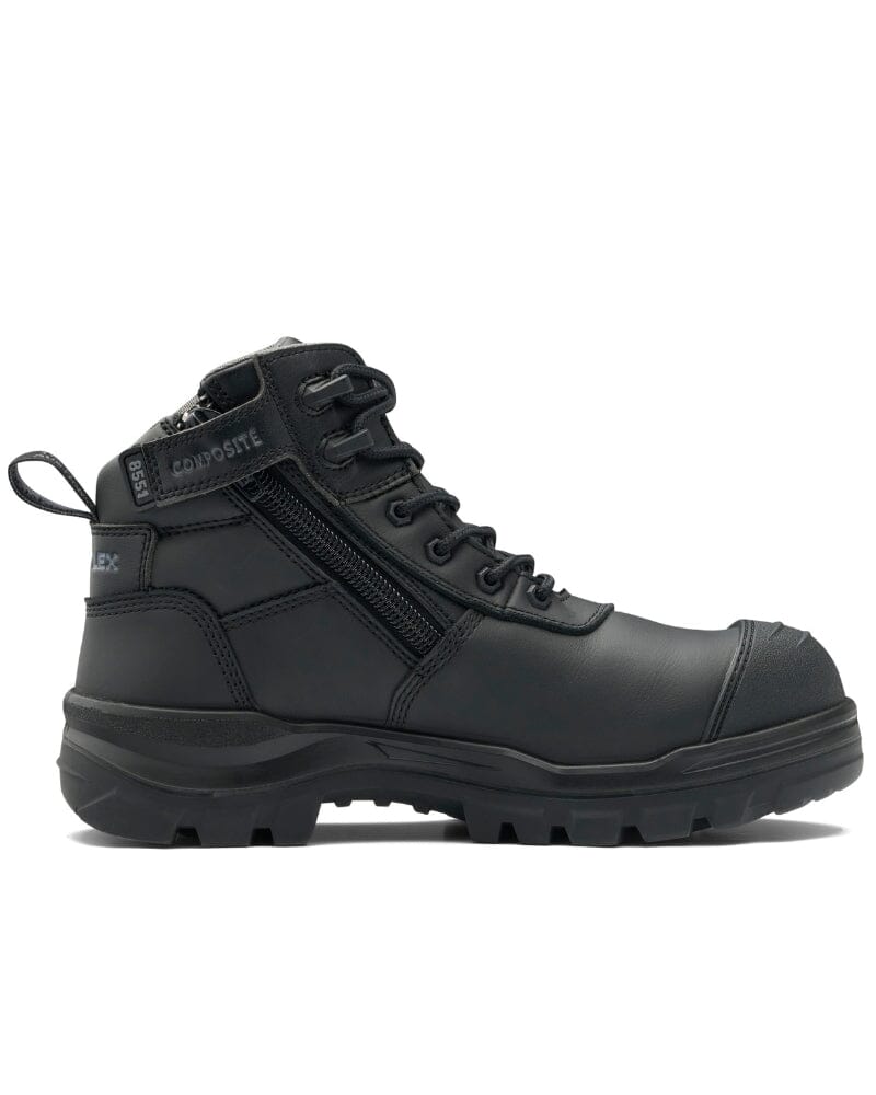 Rotoflex 8551 Zip Sided Safety Boot - Black