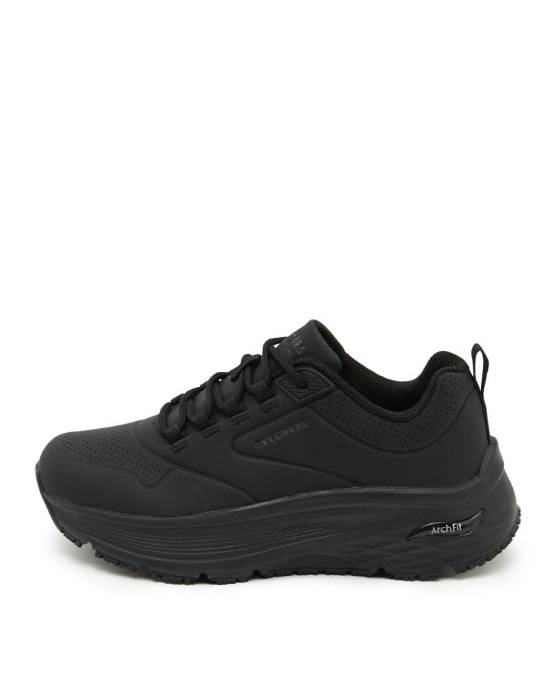 Womens Work Max Cushioning Arch Fit SR - Black