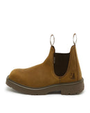 Hobart Square Toe Safety Boot - Brown