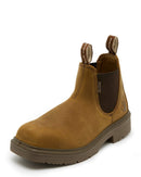 Hobart Square Toe Safety Boot - Brown