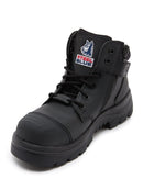 Parkes Zip Scuff Composite Safety Boot - Black