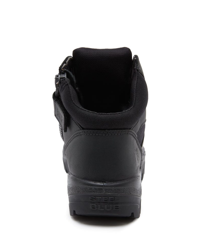 Parkes Zip Scuff Composite Safety Boot - Black