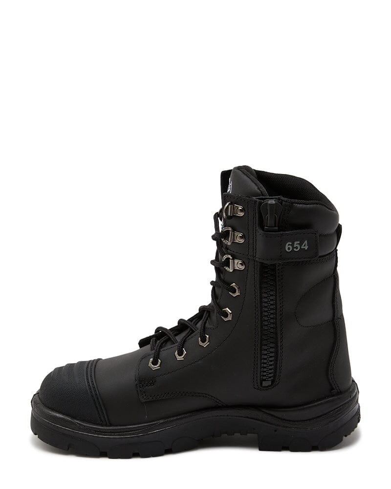 Portland Zip Scuff Safety Boot - Black