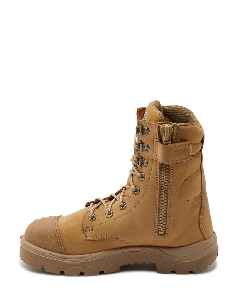 Portland Zip Scuff Safety Boot - Sand