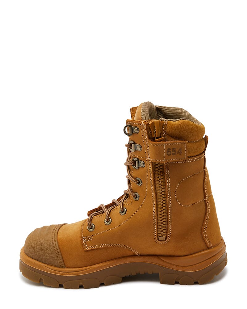 Steel Blue Portland Zip Scuff Safety Boot - Wheat | Buy Online