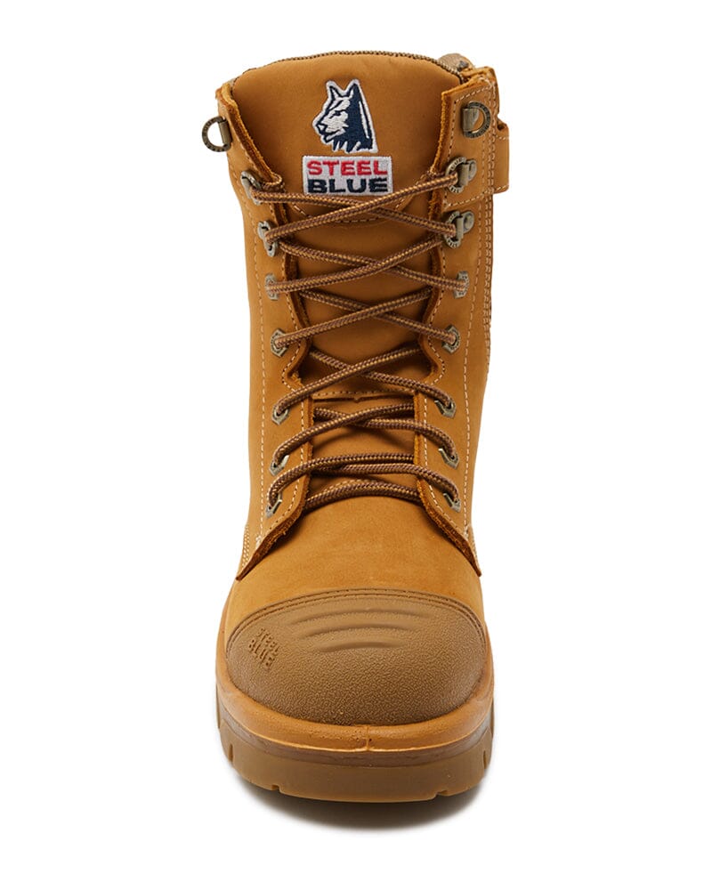 Portland Zip Scuff Safety Boot - Wheat