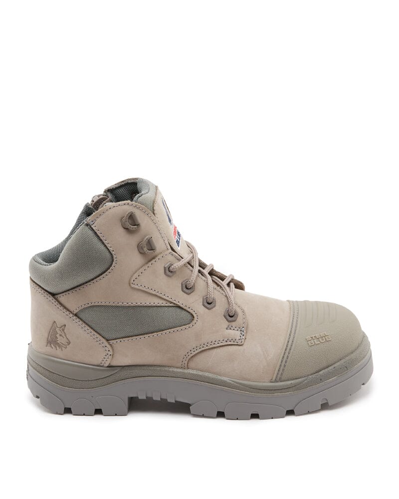 カザフスタン・ディアー シルバープルーフ 2020年 Steel Blue Parkes Zip Scuff Cap Safety Boot - Granite | Buy Online