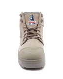 Parkes Zip Scuff Cap Safety Boot - Granite