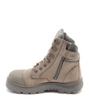 Southern Cross Zip Side Safety Boot - Granite