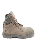 Southern Cross Zip Side Safety Boot - Granite