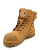 Southern Cross Zip Side Composite Safety Boot - Wheat