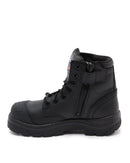 Argyle Zip Scuff Cap Composite Safety Boot - Black