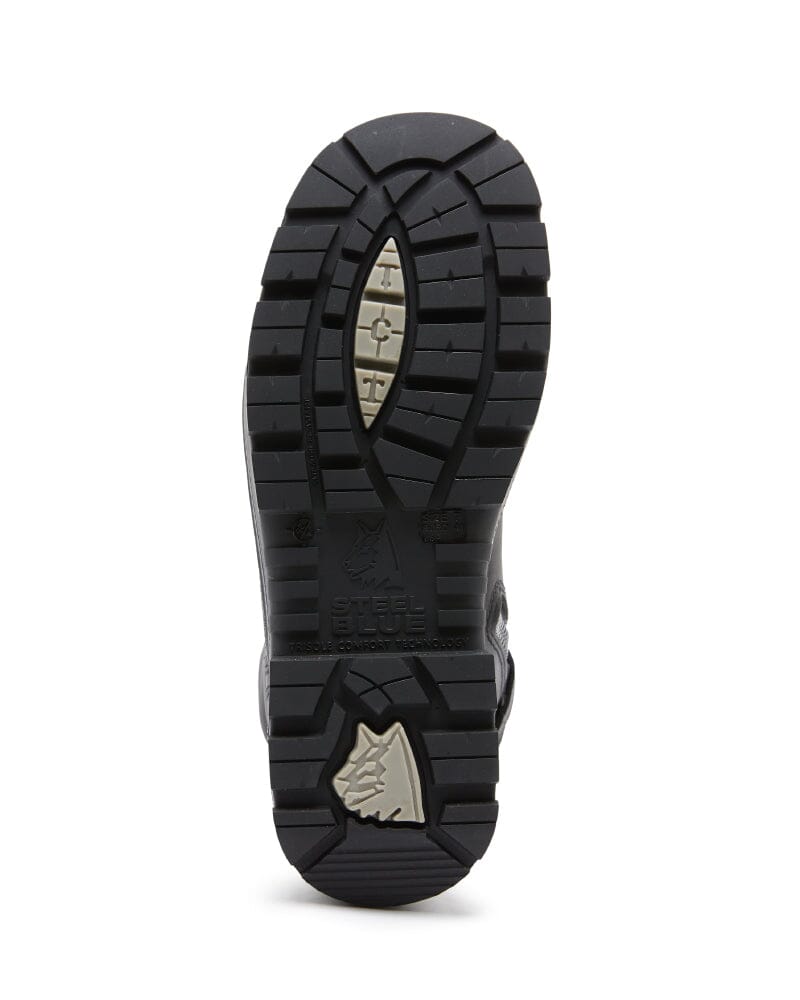Argyle Zip Scuff Cap Composite Safety Boot - Black