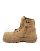 Argyle Zip Scuff Cap Composite Safety Boot - Sand
