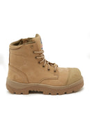 Argyle Zip Scuff Cap Composite Safety Boot - Sand