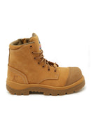 Argyle Zip Scuff Cap Composite Safety Boot - Wheat