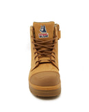 Argyle Zip Scuff Cap Composite Safety Boot - Wheat