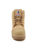 Parkes Zip Scuff Composite Safety Boot - Sand