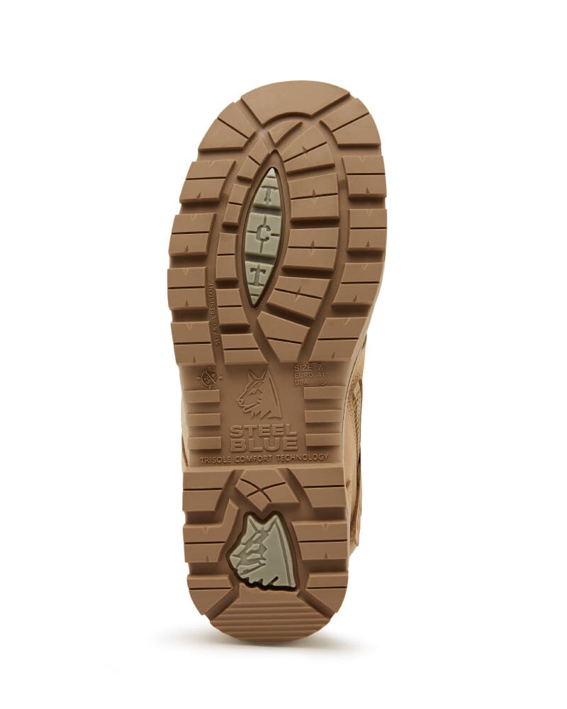 Parkes Zip Scuff Composite Safety Boot - Sand