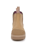 Ladies Hobart Scuff Safety Boot - Sand