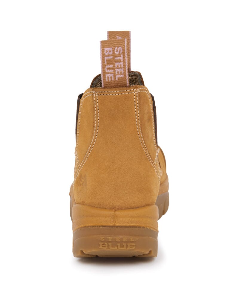 Ladies Hobart Scuff Safety Boot - Wheat