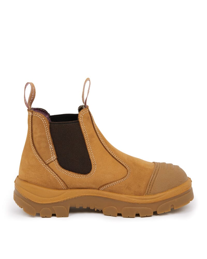 Ladies Hobart Scuff Safety Boot - Wheat