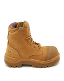 Ladies Argyle Scuff Cap Composite Safety Boot - Wheat