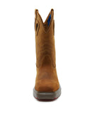 Blue Heeler Square Soft Toe - Distressed Brown