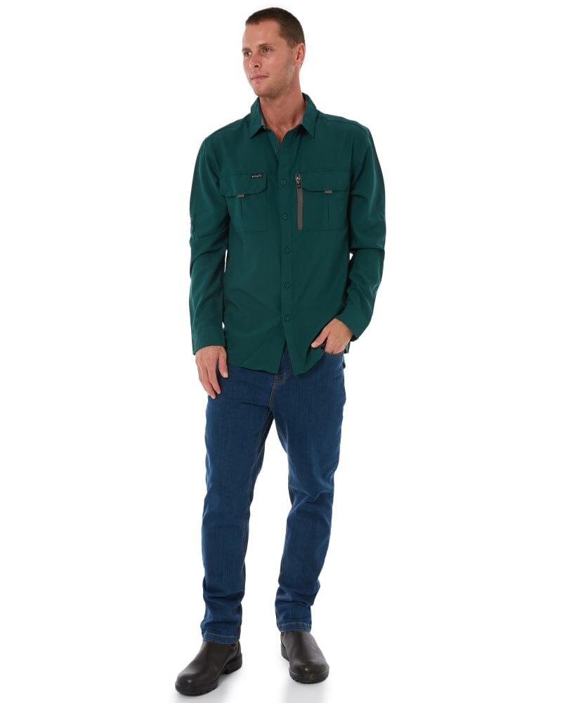 Outdoor Long Sleeve Shirt - Green