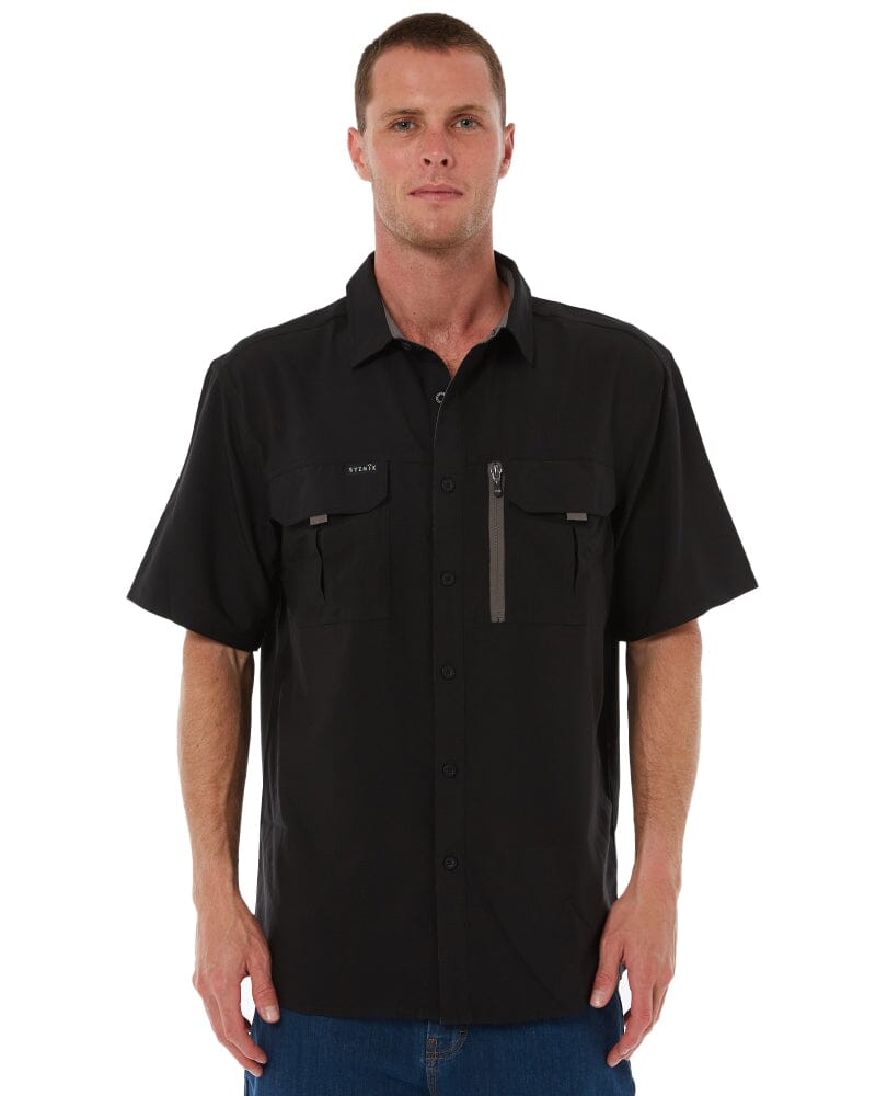 Outdoor Short Sleeve Shirt - Black