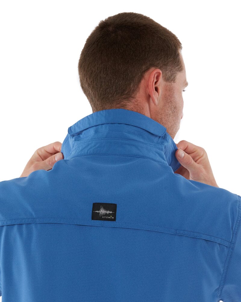 Outdoor Short Sleeve Shirt - Blue