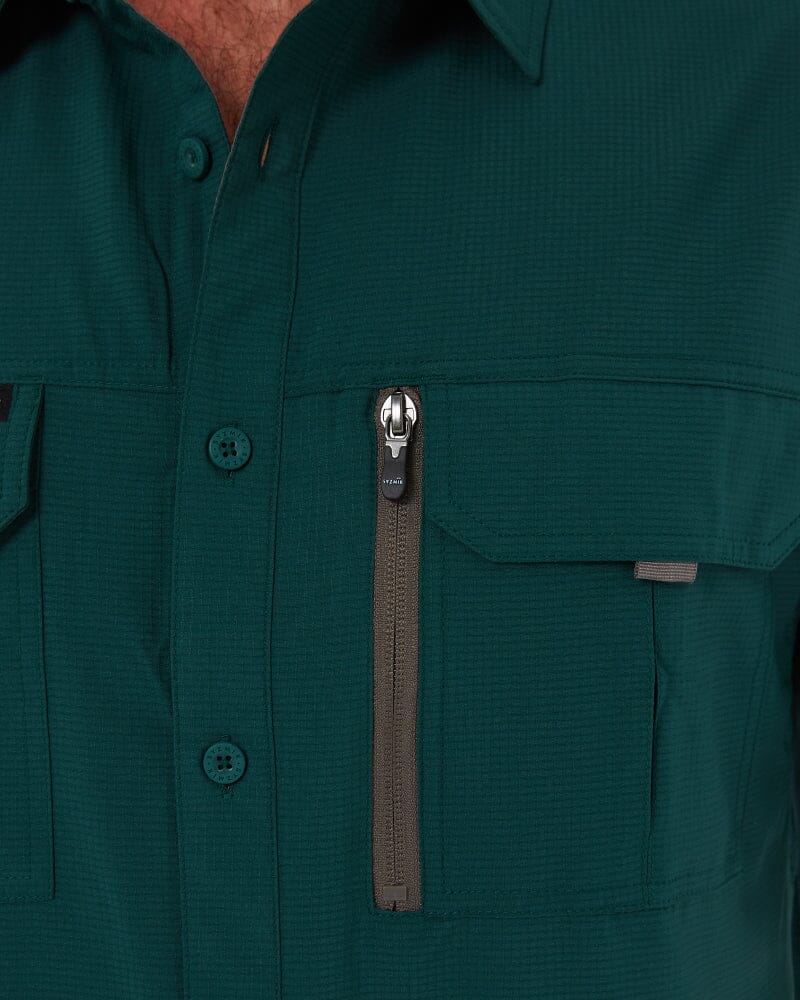 Outdoor Short Sleeve Shirt - Green