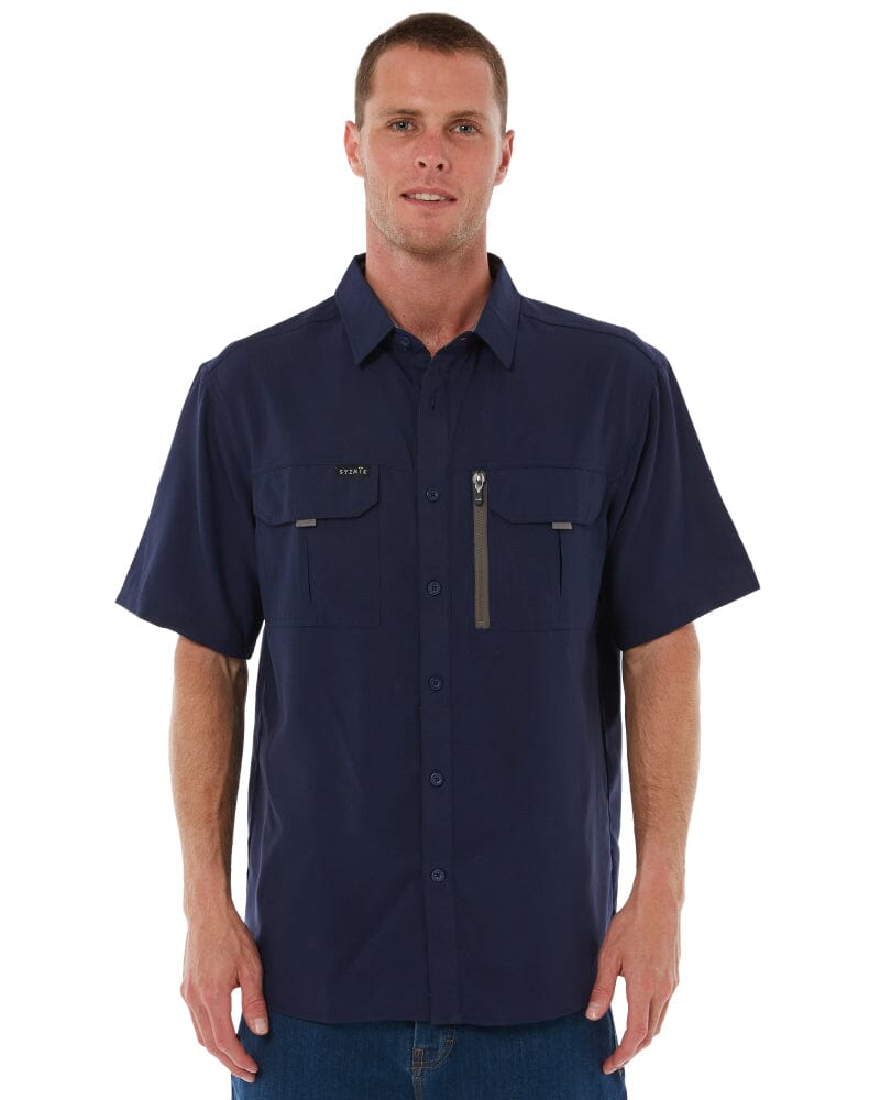 Outdoor Short Sleeve Shirt - Navy