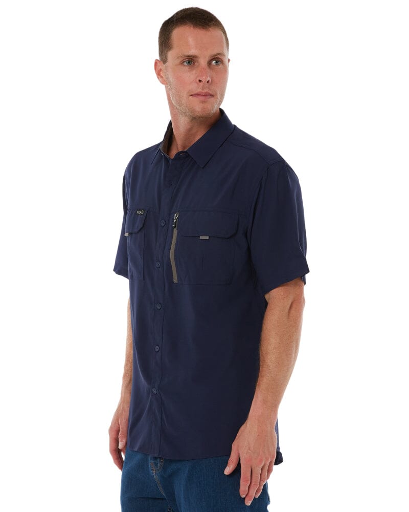 Outdoor Short Sleeve Shirt - Navy