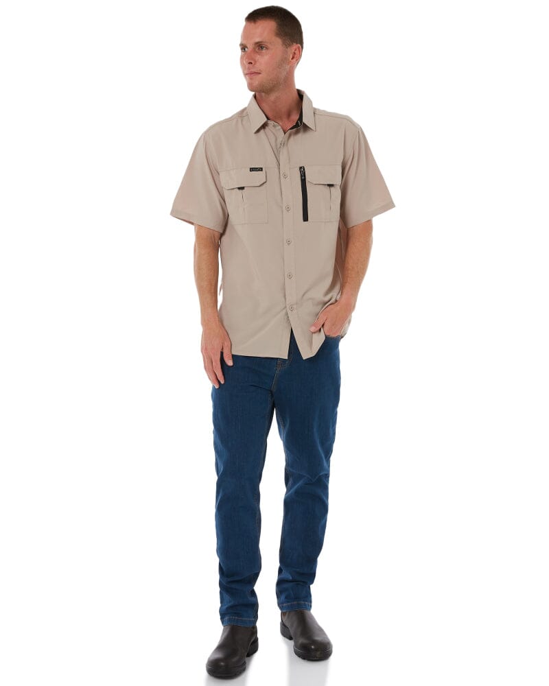 Outdoor Short Sleeve Shirt - Sand