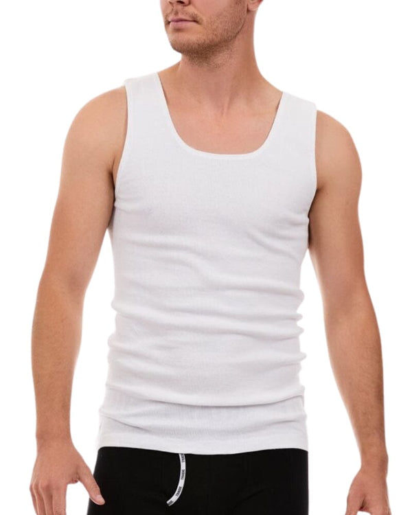 Cotton Singlet - White